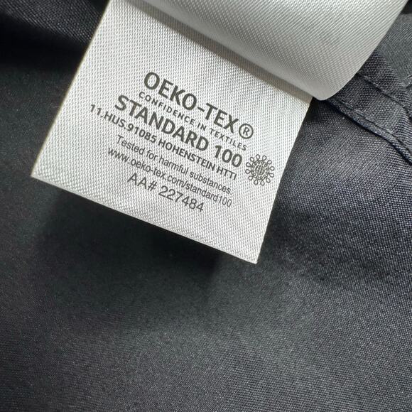 Black Reaction Slim Fit Button Down - Picture 9 of 9